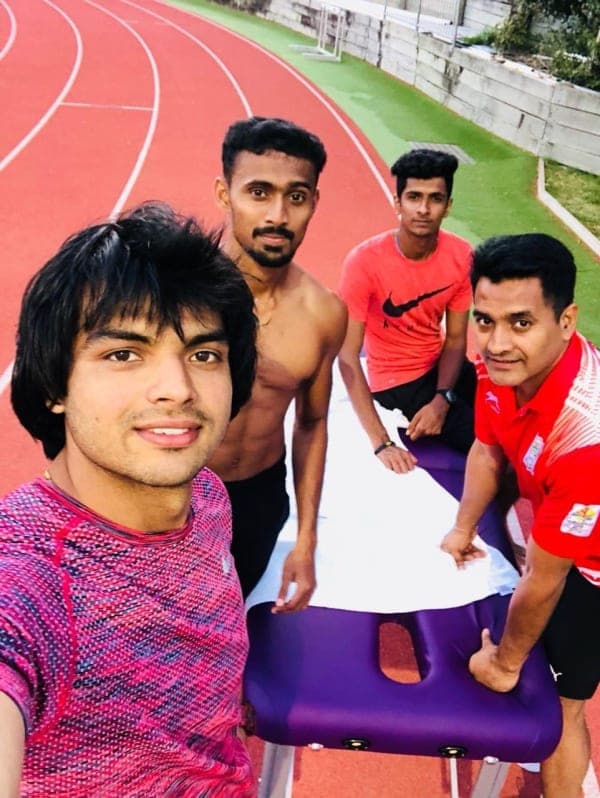 Post-match recovery session